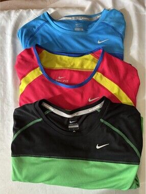 NIKE KIDS LONG SLEEVE DRI FIT RUNNING SHIRTS